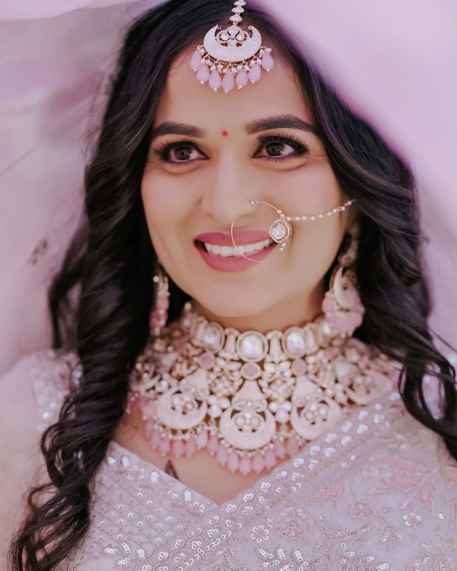 Kundan & Silk — bridal photograph by Akshay Hirani