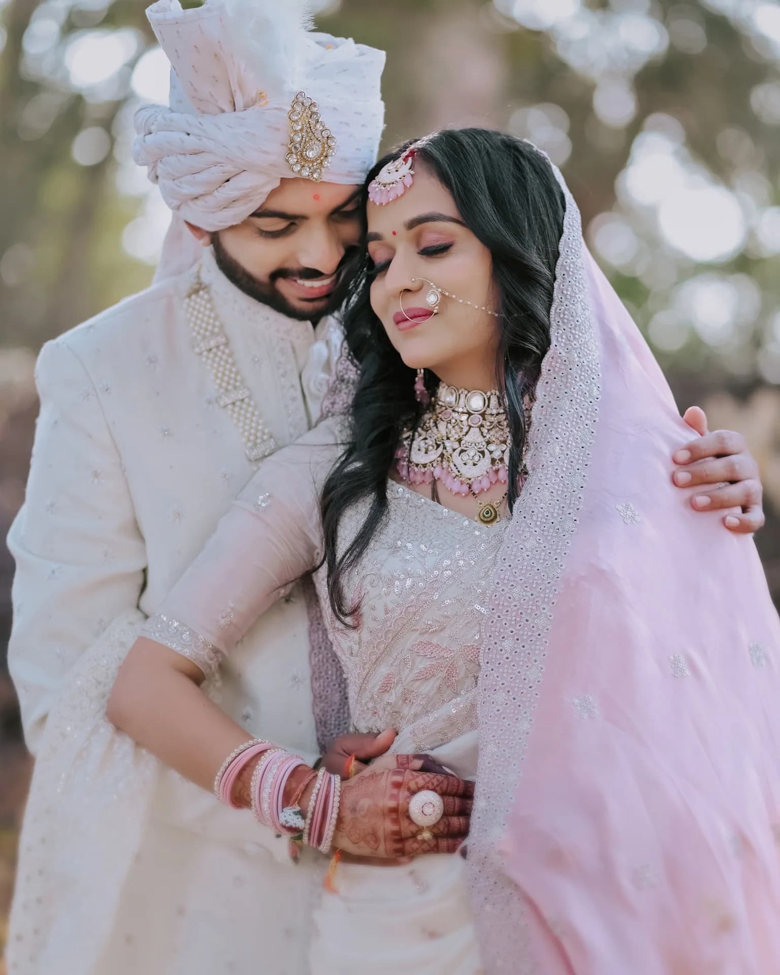 Walking In — bridal photograph by Akshay Hirani