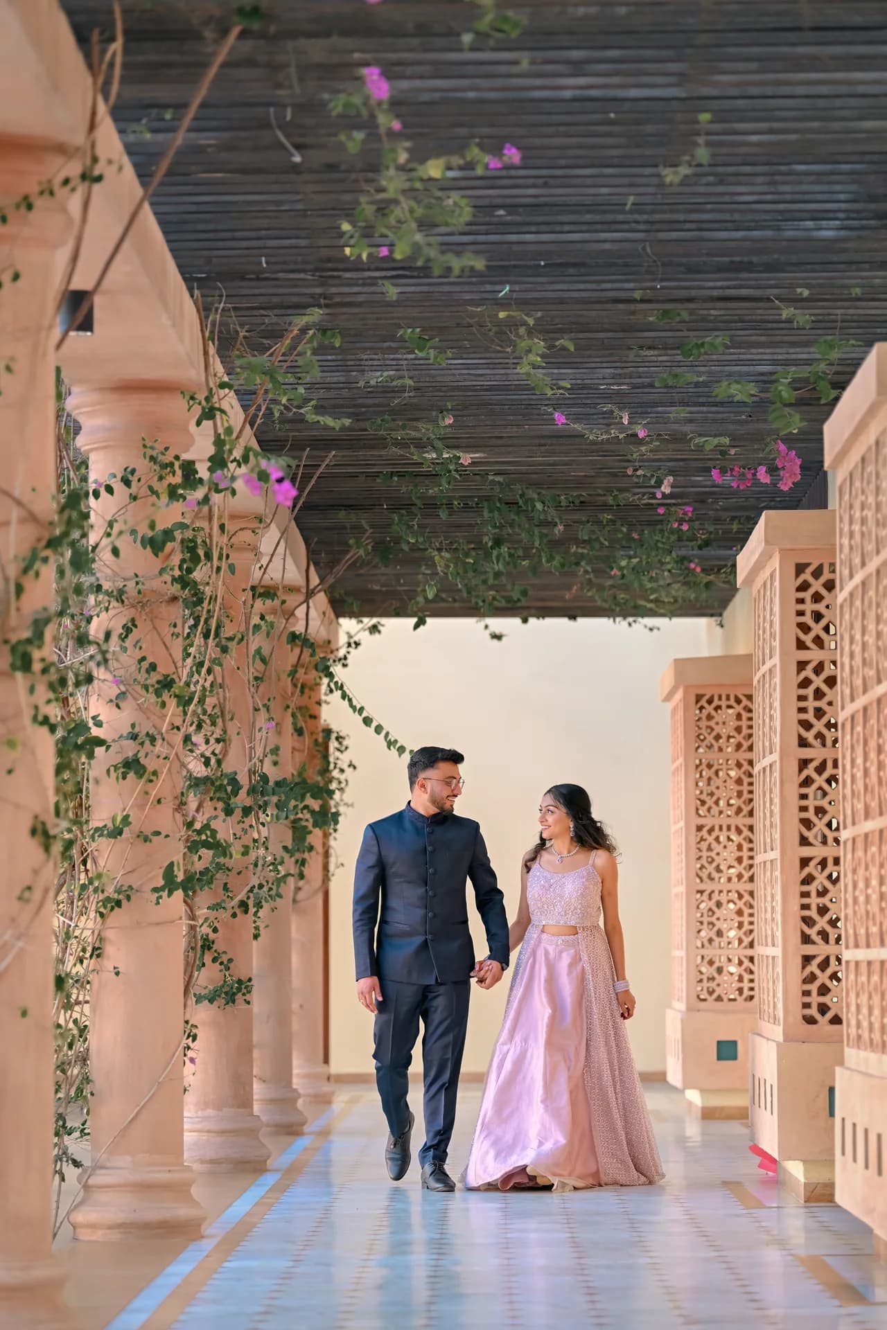 Marble Halls — the couple photograph by Akshay Hirani