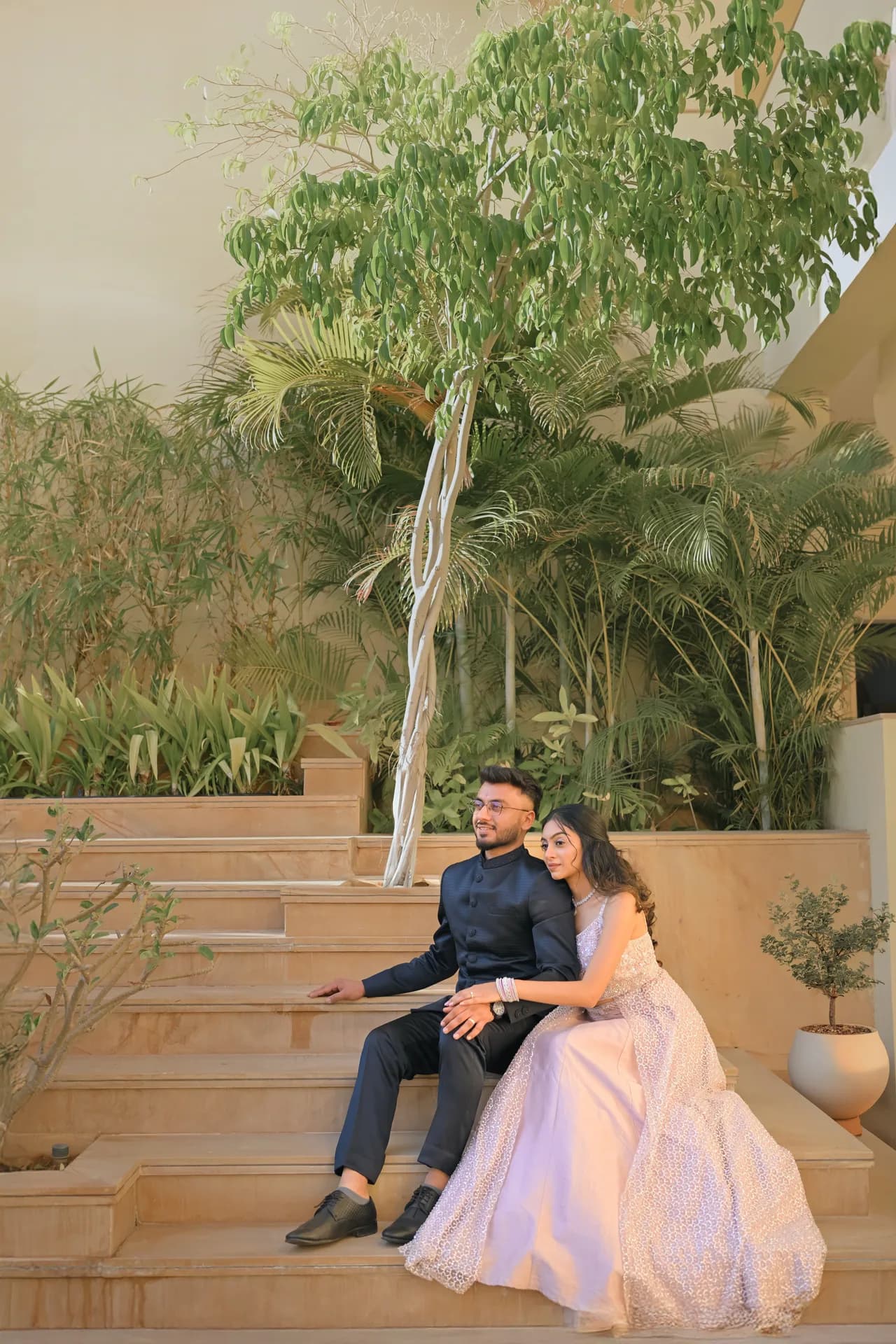 Sit With Me — the couple photograph by Akshay Hirani